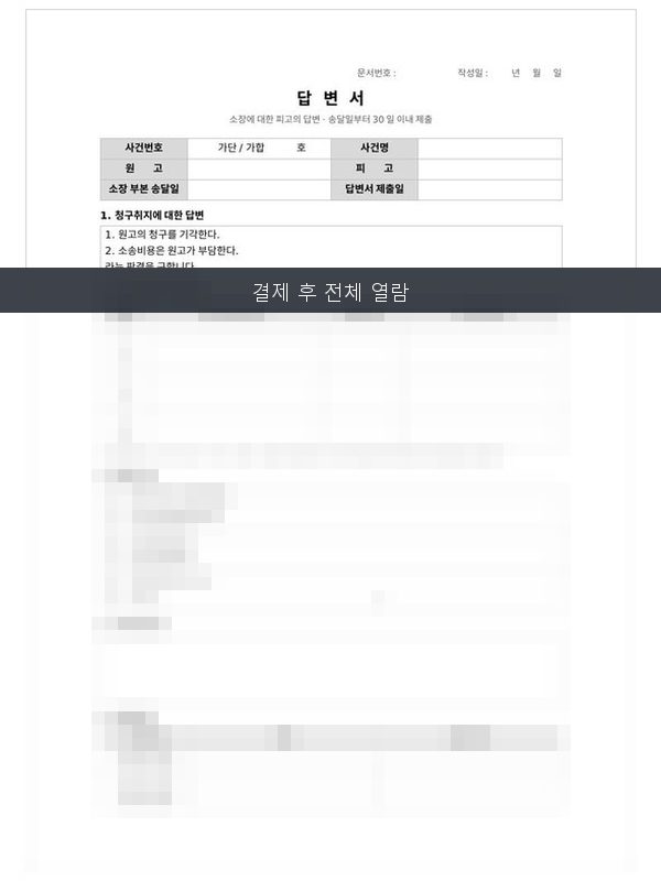 답변서 미리보기