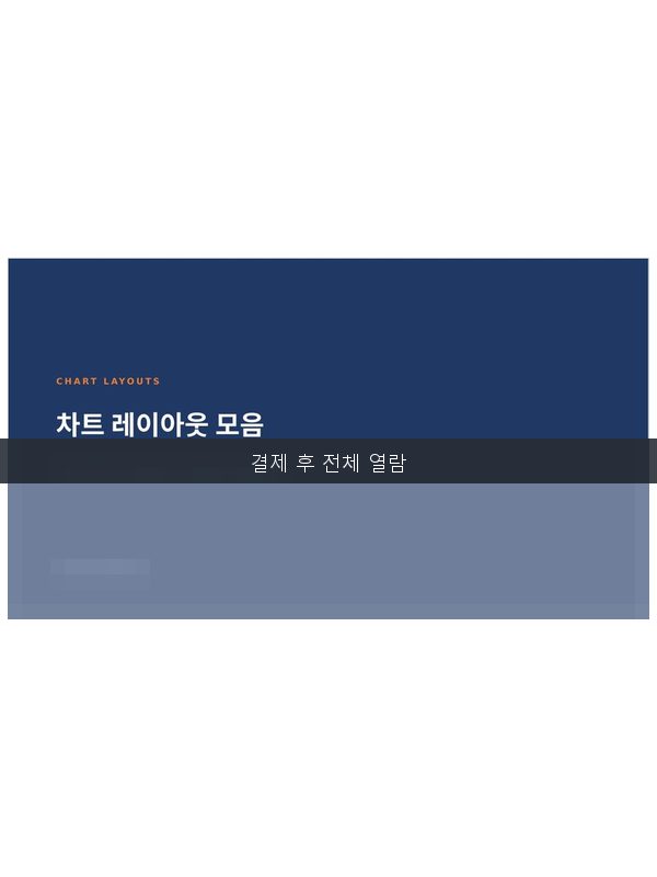 차트 레이아웃 모음 미리보기